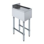 12 in. x 18 in. Stainless Steel Underbar Drainboard