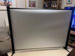 Da-Lite Folding 50" Portable Screen Projection Movie Display Theatre