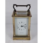 Vintage Brass Mappin And Webb Carraige Clock