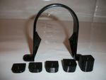 FloPlast Round Down Pipe Clip spacers - pack of 10 Various Bracket Extenders