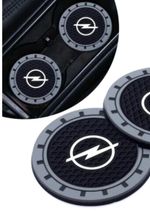 Car/ Vehicle Rubber Cup Holder Mat Insert D-2.75 Inch Sturdy Design X2 Each Pack