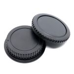 Rear Lens & Body Cap for Canon EOS EF / EF-S Mount Lenses & Cameras - UK Stock