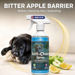 DOG ANTI CHEW Spray Helps Stop Biting Chewing VERY BITTER MADE IN THE UK 500ml 
