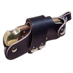 Leather Knife Sheath for Belt Pocket Folding Knife Holder Compact Draw Knifes