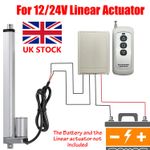 8-35V Wireless Remote Control Kit Linear Actuators DC 12V 24V Motor Controller