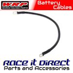 Battery Cable 17" Black Cable with 1/4" & 5/16" Lug Terminal WRP