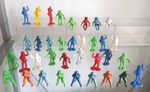 Rare 1960s Marx MPC Plastic Astronaut Spacemen 2" Figures x 35