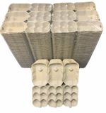 30 - 300 - 600 NEW HALF DOZEN EGG BOXES CARTONS FOR MEDIUM LARGE CHICKEN EGGS 