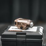 600 Lumen Tactical LED Weapon Torch Small Pistol Light For Picatinny Rail Mount