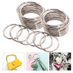Metal O Rings 14mm-50mm Collars Buckles Straps for Webbing Strap Tape Crafts