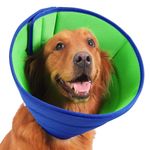 Flexible Dog Cone Recovery Collar Help to Prevent Pets from Injury Biting