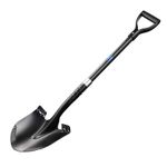 CKG Carbon Garden Shovel For Digging 43 Inches, Shovel with Round Blade
