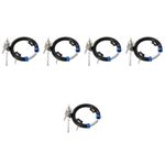 Black Stainless Steel Bicycle Chain Lock with Key Heavy Duty Anti Theft Design