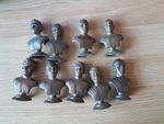 Mcorinthian England Gold Bust Collectible Figures 2006 -Ferdinand Plus 8 Others