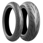 Bridgestone Battlax S23 Motorcycle Sports Tyre Pair Deal 120 70/180 55 ZR17