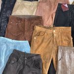Leather Trouser Mix - 10KG to 100KG - Vintage Used Clothing Wholesale Mix Bundle