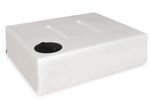 400 LITRE FLAT WATER TANK Plastic Water Storage Tank Window Valeting WT011