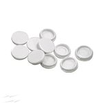 BG NEXUS PACK OF 10 SPARE SCREW CAPS COVERS STANDARD WHITE SOCKET 8SC10
