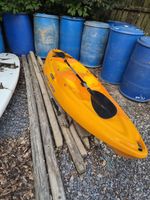 Mysto ocean Kayak Sit On Top Kayak + Paddle & Rod Holder - Flame 9'9" Stable