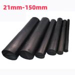 Nitrile Black Rubber Solid Rod Bar Vibration Damping Block 21mm-150mm Diameter