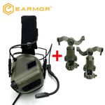 EARMOR M32 MOD4 Shooting Earmuffs Tactical Noise Reduction Headset with Helmet A