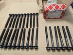 Mercedes Benz Febi Bilstein Head Bolt Set 26 Bolts 601 990 01 10 New In Box NOS
