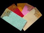 Luxury Designer FANCY ENVELOPE GIFT WEDDING MONEY For OCCASIONS WALLET COLOUR
