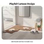 right-angle designd Corner Mat Soft Texture right-angle designd Kitchen Mat