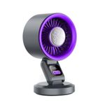Oscillating Clip Fan Ultra Quiet Air Cooling Multi-Use Design for Office, Home
