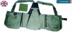 New Falconry, Hunting Vest, XXL & XXXL, Codura Vest Bird Handling (Lime Green)