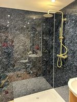 Shower Wall Panels 2.4x1m with Minor Damage - PVC, 10mm Thick Cladding Boards