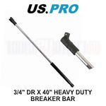 US PRO Tools 3/4" DR X 40" Heavy Duty Breaker Bar, Knuckle, Power Bar 4167