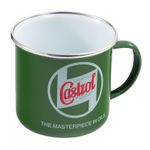 Castrol Oil Vintage Style Tin Enamel Pint Mug New & Genuine