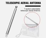 7 Section - Telescopic Aerial Antenna, For TV Radio DAB FM/AM Replacement