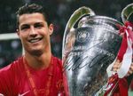 Cristiano Ronaldo Hand Signed Man Utd Moscow 16x12 Photo PSA QO Card + COA