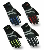 Men Cycling Gloves Windproof Gel Padded Touchscreen Compatible Ful Finger Gloves