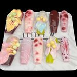 3D Floral Candy Press On Nails | Soft Pastel Cherry Blossom Vibes