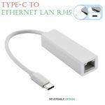 USB-C/TYPE-C to ETHERNET LAN internet Cable Adapter RJ45 MACbook & TypeC Devices