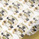 Personalised Graduation Wrapping Paper Class of 2026 Any Name Gift Wrap