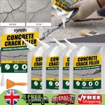 Waterproof Concrete Crack Filler & Sealant, Fast-Drying, For Driveways & Patios