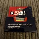 Spear & Jackson SL100 100mm (4") Pocket Spirit Level