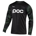 Men’s Long Sleeve MTB Jersey Off Road Cycling Shirt Outdoor Sports Top UK