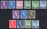 1958-70 Scotland SG S1-S13 Set of 13 Pre-Decimal Definitives Unmounted Mint MNH