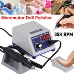 35K RPM Marathon Micromotor Drill Polisher Hand Tool for Lab Jewelry Ceramics UK