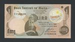 MALTA £1 note 1967 1979 Krause 34 Banknotes