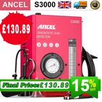 S3000 EVAP Smoke Machine Leak Detector Fuel Pipe Vacuum Gas Leak Smoke Tester UK