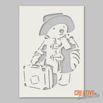 Paddington Bear Stencil --- Premium Mylar