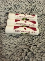 3X Forever Living Lips Aloe Vera Lip Balm Sticks With Jojoba New and Sealed Pack