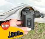 Mini Electric Air Pump USB Rechargeable Inflate Deflate Camping Bed Mattress New