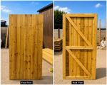 Heavy-Duty Wooden Garden Gate – Handmade & Made to Measure